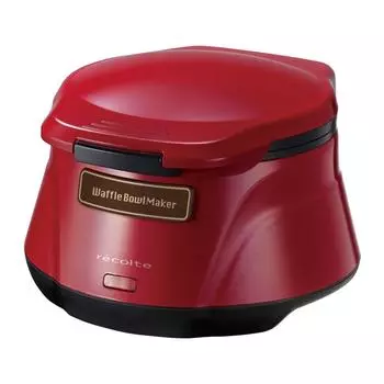 Вафельница Recolto, красная, RWB-1