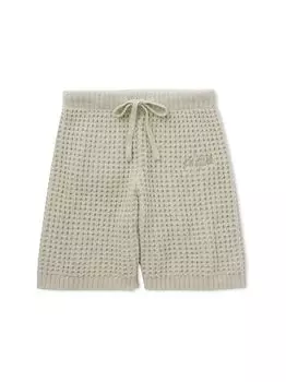 Вафельные шорты UNISEX PUNP241086 IVR [Gelato Pique]