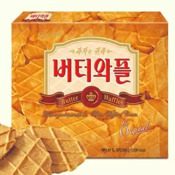 Вафли CROWN сливочные 316г (3 варианта) 1PCS