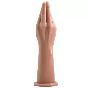Вагинальный анальный дилдо анальная пробка присоска вибратор фиксированного использования дилдо ручной секс-игрушка (оттенок кожи)
