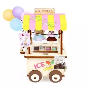 Вагон для мороженого Young Air Room DIY Workstroke YM 953, Корея, 3D-пазл