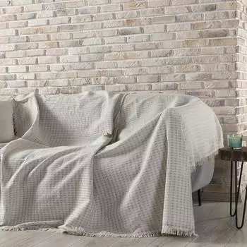 Vagonik Arya Natural 180 x 310 см Крупногабаритный хлопковый нескользящий диван-кровать и чехол для сиденья