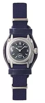 [Vague Watch Company] Наручные часы COUSSIN MIL (Подушка Мил) GUIDI & ROSELLINI с кожаной основой CO-S-007-05NV Синий