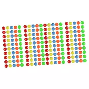 Vaguelly 200 шт. Подсчет шариков, шарики для обучения теории вероятностей, цветные пластиковые шарики, пластиковые шарики, детские разноцветные шарики, разноцветные маленькие шарики