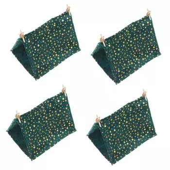 Vaguelly 4 шт. Палатка для кемпинга Миниатюрная модель палатки Ролевая игровая мебель Маленькая палатка Маленькая палатка для кемпинга Масштабная палатка Мини-игрушка Маленький домик-палатка Полиэстер