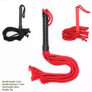 VaHppy для взрослых, секс-игры, игрушки, кнут, 48 см, 70 г, искусственная кожа + хлопок, БДСМ, пара, флирт, порка, альтернативная стимуляция, королева, косплей