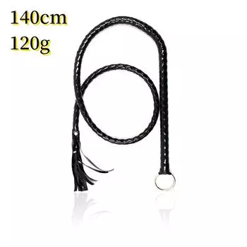VaHppy Хлыст Черный ПУ Глянцевый БДСМ Вещи SM Игрушки Процесс плетения Длинный Кнут Порка Товары для взрослых Сценический реквизит для похвалы Queen Style