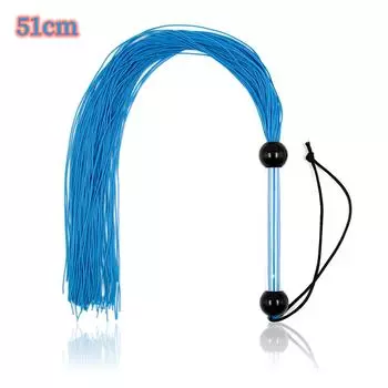 VaHppy Кнут 50 см 200 г 4 цвета Силиконовый шелковый хвост с кисточками SM Секс-игрушки для девочек Инструменты для флирта для пар Порка Секс-игры Косплей