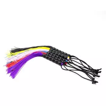 VaHppy Mini 21 см, 10 г, 6 цветов, кнут, резиновая кисточка, хвост, SM Sex Roys для девочек, инструменты для флирта для пар, порка