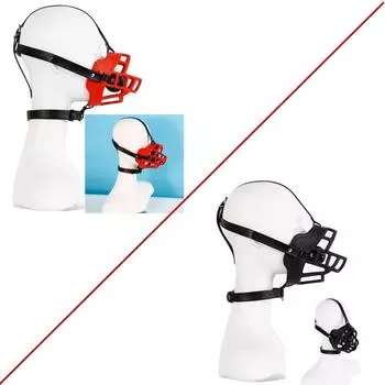 VaHppy Секс-игрушки для пар Кляп Маски для лица Собака/Свинья Раб Косплей Головные уборы SM БДСМ Бондаж Секс-игры Альтернативные захватывающие товары для взрослых