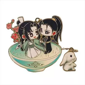 Вэй Усянь Лань Ванцзи Мо Дао Цзу Ши Полая закладка Закладка Бумажная металлическая закладка 3