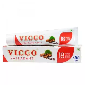 Vajradanti Ayurvedic Paste, Vicco.(200g), Аюрведическая зубная паста Ваджраданти 9.85