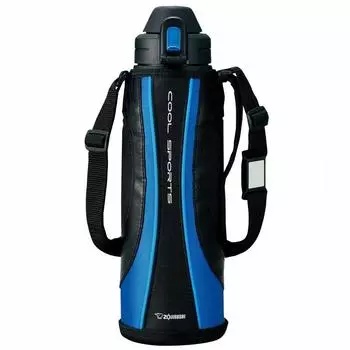 Вакуумная бутылка ZOJIRUSHI из нержавеющей стали, черная [1,55 л] SD-AA15-BA