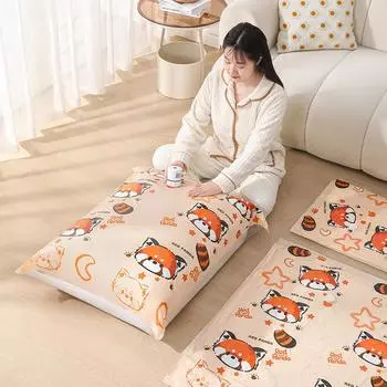 Вакуумная компрессионная сумка, сумка для хранения, большая стеганая одежда, пуховик, вакуумная сумка, сумка для собак, сумка для переезда 70*50