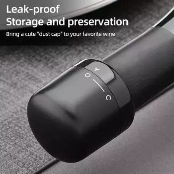 Вакуумная крышка для винной бутылки Домашнее пивоварение и виноделие Барная утварь Пробка для бутылки шампанского Барные аксессуары Шейкер Силиконовая герметизация Пиво
