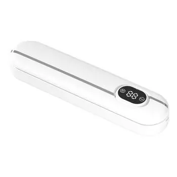 Вакуумная машина для запайки с цифровым дисплеем, функцией таймера, 2 режима запечатывания, вилка европейского стандарта, автоматический вакуумный упаковщик, кухонные принадлежности EU Plug белый