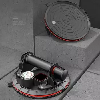 Вакуумная присоска, грузоподъемность 220 фунтов, 8-дюймовая вакуумная присоска, сверхмощный подъемник для подъема стекла, гранитной плитки B