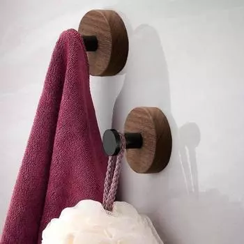 Вакуумная присоска-вешалка для одежды, грузоподъемность 15 фунтов, нержавеющая, простая установка, без инструментов золотистый