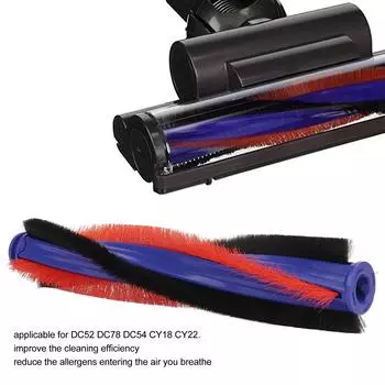 Вакуумная роликовая щетка из АБС-пластика с сильным водопоглощением, валик для пылесоса DC52 DC78 DC54 CY18 CY22