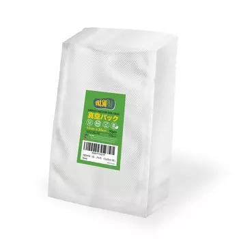 Вакуумная упаковка Специальный пакет для вакуумной упаковки 12x20 см 100 пищевых продуктов Безопасный для микроволновой печи Специальный коммерческий домашний пакет для заморозки, машина, FRESHPAK,