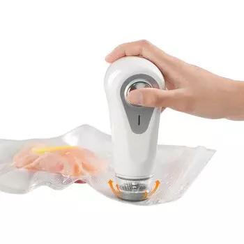 Вакуумная упаковочная машина Автоматический ручной электрический вакуумный упаковщик Wevac Вакуумная упаковочная машина для вакуумных пакетов для хранения Мощность всасывания Легкий