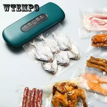 Вакуумная упаковочная машина, бытовая вакуумная машина для запайки, автоматическая машина для вакуумной запайки приготовленных пищевых продуктов белый