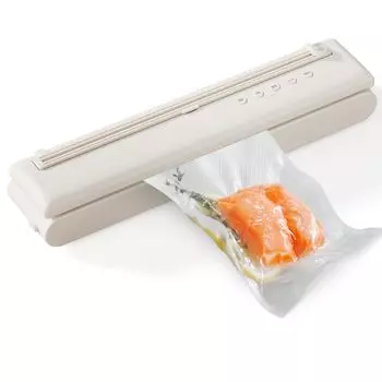 Вакуумная упаковочная машина для пищевых продуктов SHISHAMO Совместима как с сухой, так и с автоматической вакуумной сушкой для домашнего хозяйства с вакуумной запайкой 30 см низкая вакуумная упаковка 10 шт.