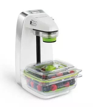 Вакуумная упаковочная машина FoodSaver Box Saver Белый корпус 5 штук вакуумная низкотемпературная короткая горячая вода Easy Pack Roll Soup Food Saver [Официальный] +