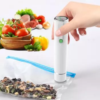 Вакуумная упаковочная машина Ручная вакуумная упаковочная машина Nuovoware Вакуумный насос Вакуумная упаковочная машина Электрическая вакуумная упаковочная машина Перезаряжаемая