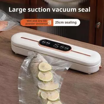 Вакуумная упаковочная машина с двумя режимами запечатывания Высокая эффективность запечатывания Цифровой дисплей Простота EU зелёный