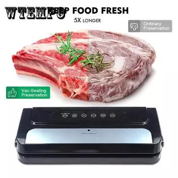 Вакуумная упаковочная машина Sous Vide, кухонная вакуумная упаковочная машина для консервирования продуктов питания, электрическая упаковочная машина для дома и бизнеса 220V(EU Plug) белый