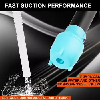 Вакуумные насосы для поглощения воды и масла, портативные для внедорожников, грузовиков, автофургонов, лодок, электрических автоматических автомобильных газовых масляных насосов, инструментов для топливного бака 12 В красный