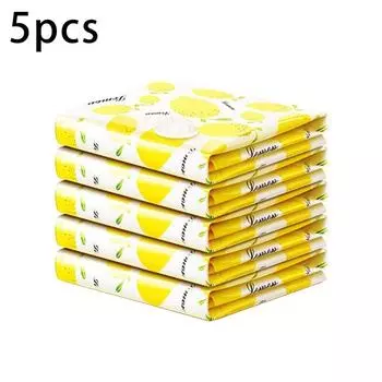 Вакуумные пакеты для хранения вещей, органайзер для гардероба, вакуумный пакет, экономящий место, пакеты для одежды, подушек, постельного белья, одеял, упаковка, Storager 60*80CM лимонно-желтый