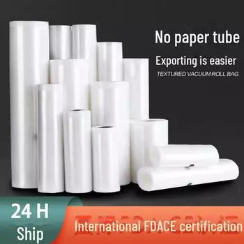 Вакуумные пакеты для продуктов питания с рисунком в горошек — сетка из коэкструзии для сохранения свежести и сжатия