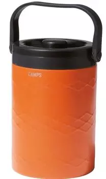 Вакуумный двойной каркас с холодной изоляцией и теплоизоляцией, охладитель, охладитель, цилиндрический контейнер из нержавеющей стали, вмещает 4 ПЭТ-бутылки по 500 мл, переносная банка