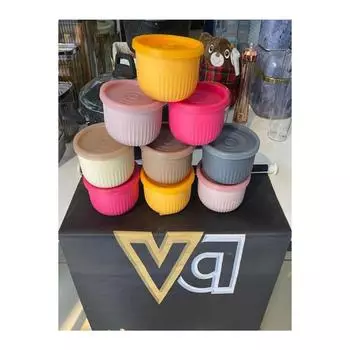 Вакуумный контейнер для хранения 0,50 л, цветной, 6 шт. Vp-390