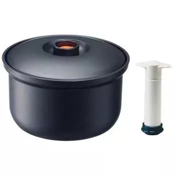 Вакуумный контейнер Skater Ohitsu на 3 чашки, в комплект входит специальный насос, контейнер для хранения риса, можно использовать в микроволновой печи, решетчатый, экономичный, с защитой от окисления, произведен в Японии, BOH3