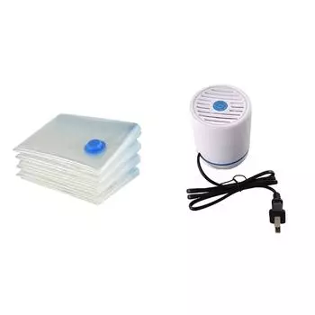 Вакуумный мешок, экономящий пространство, сумка для хранения одежды, одеял, постельных принадлежностей (80*100 СМ) КДЕ