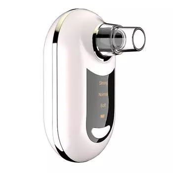 Вакуумный прибор для удаления черных точек, 3 режима, мини-ручная глубокая очистка, уменьшение прыщей, сильное всасывание пор белый