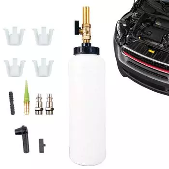 Вакуумный прокачной аппарат 1л, прокачной насос и насос для тормозов, профессиональная машина для промывки тормозов, пневматический прокачной насос для тормозной мачты