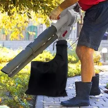 Вакуумный регулируемый мешок на шнурке, большая емкость, дизайн воздуходувки для листьев, сбор мусора для улицы