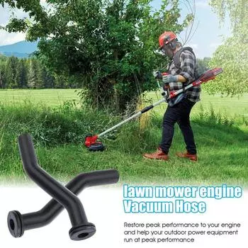 Вакуумный шланг для небольших бензиновых двигателей, запасная часть 593998 797408, запасные части для сельскохозяйственной техники и сменные детали для косилки чёрный