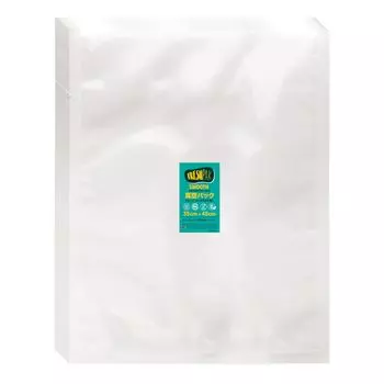 Вакуумный упаковочный пакет, вакуумная упаковочная машина, пакет FRESHPAK, гладкий, без тиснения, 35x45 см, 100 шт., вакуумный пакет высокой прочности, 5-сторонний, стандартный пакет, нейлон, поли