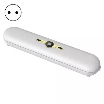 Вакуумный упаковщик с запечатывающими пакетами, сильное всасывание, непрерывное запечатывание, вилка европейского стандарта, автоматический вакуумный упаковщик для пищевых продуктов, кухонные принадлежности EU Plug белый