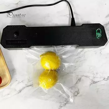 Вакуумный упаковщик, сильная мощность всасывания, машина для вакуумной запайки пищевых продуктов, автоматический вакуумный упаковщик для консервации пищевых продуктов, Plug-Play EU