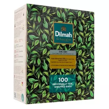 Вальс Dilmah Earl Grey 200г (гурман) (Чайные пакетики)