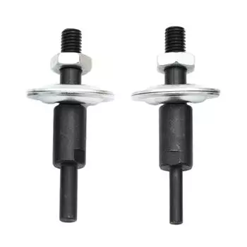 Вал шлифовального круга, резьбовой вал, железный полировальный станок, шлифовальный станок, удлинительный вал 6 мм/8 мм для шлифовального круга с проволочной щеткой