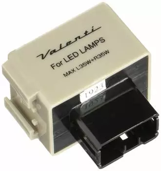 VALENTI High Flash Control Turn Signal Relay DC12V Max 150W 8PIN Relay Equipment Car 1 Piece (Тойота, Субару, Сузуки, Дайхатсу, Мазда) VJ1001-FR1-1 серый