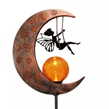 Valery Madelyn Солнечный светильник 100 см, садовый светильник, фигурка, украшение для сада, украшение на Хэллоуин, уличный светильник, солнечная фигурка, товары для садоводства