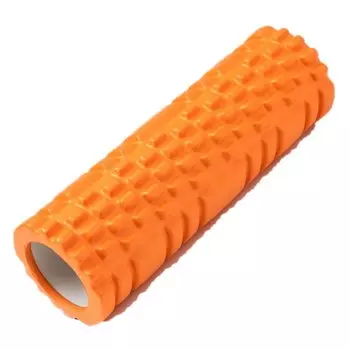 Валик для тела Villa Foam, обычный, диаметр 10 см*30 см (оранжевый)